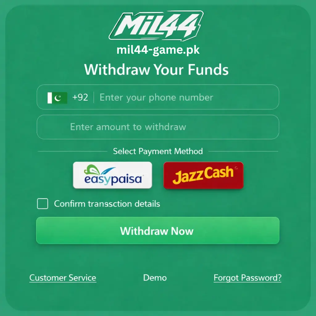 Mil44 Withdraw Money